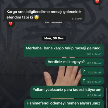 Sipariş Sonrası İletişimsizlik Ve Engelleme Sorunu