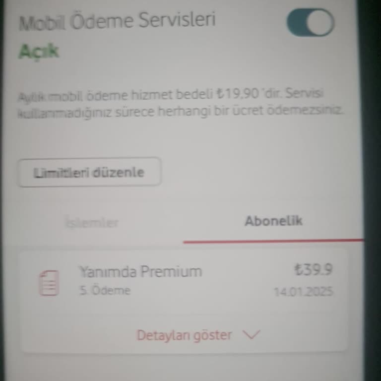 Vodafone Abonelik Sorunu: İstenmeyen Ücretlendirme