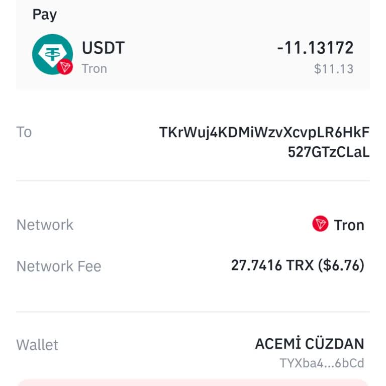 Yanlış Ağ Seçimi Nedeniyle İşlem Yapılamıyor