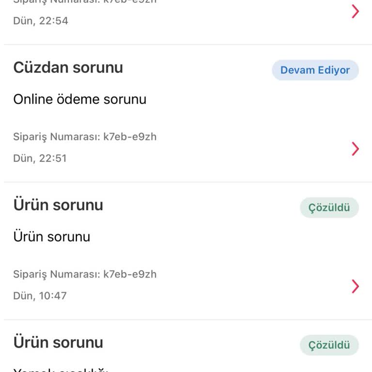 Geç Gelen Soğuk Ürün Ve İlgisiz Müşteri Hizmetleri