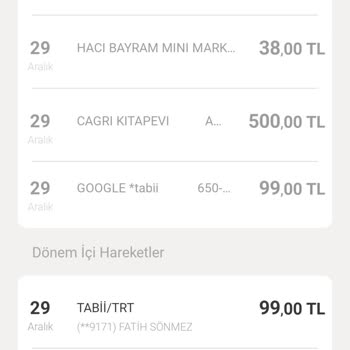 Çifte Üyelik Ücreti Ve Yanıtsız Destek Talebi