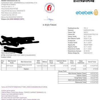 Bebek Güvenlik Kapısında Yaşanan Sorun Ve Ebebek'in Yetersiz Çözüm Süreci