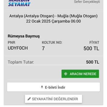 Yanıltıcı Bilet Bilgileri Ve Yetersiz Müşteri Hizmeti