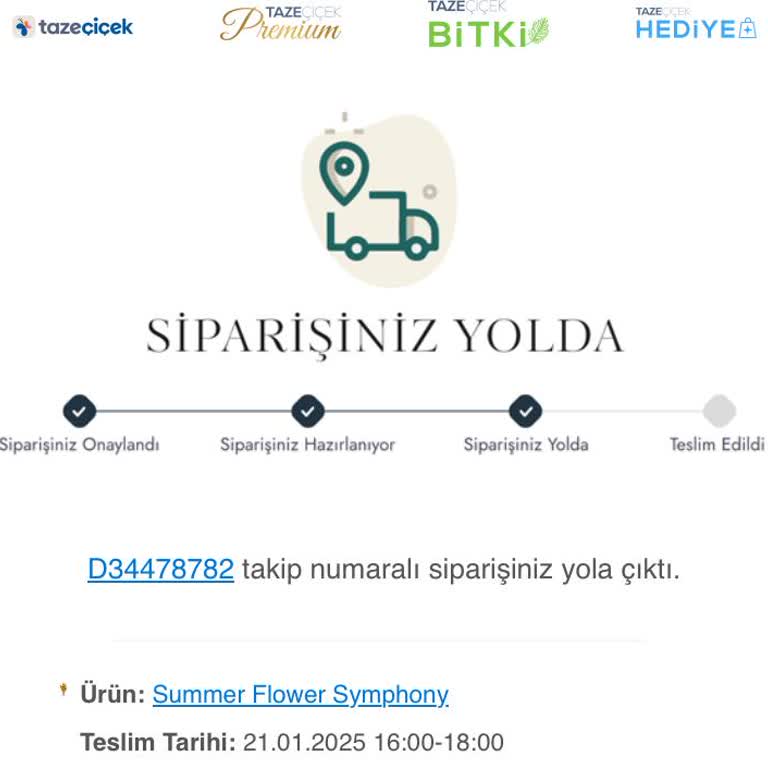 Geciken Çiçek Teslimatı Ve İletişimsizlik Sorunu