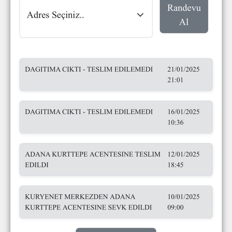 Kuryenet'in Teslimat Sorunları Ve Yanıltıcı Bildirimler