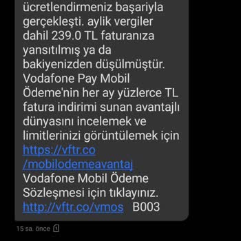 Vodafone Mobil Ödeme Hataları Ve Haksız Faturalandırma