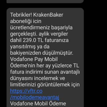 Vodafone Mobil Ödeme Hataları Ve Haksız Faturalandırma