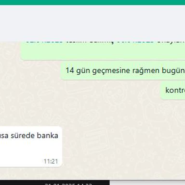 Ücret İadesi Beklerken Mağduriyet Yaşıyorum