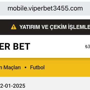 Viper Bet Sitesinden Kazandığım Parayı Alamıyorum