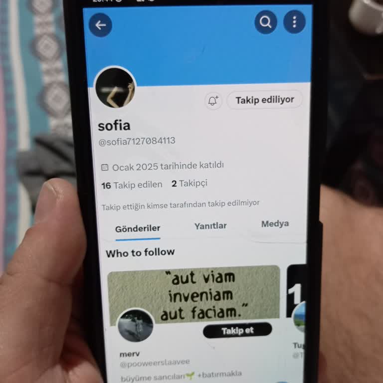 Adıma Açılan Sahte Twitter Hesabı Hakkında Şikayet