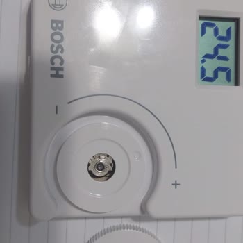 Bosch Termostatın Dayanıksız Ayar Düğmesi Sorunu