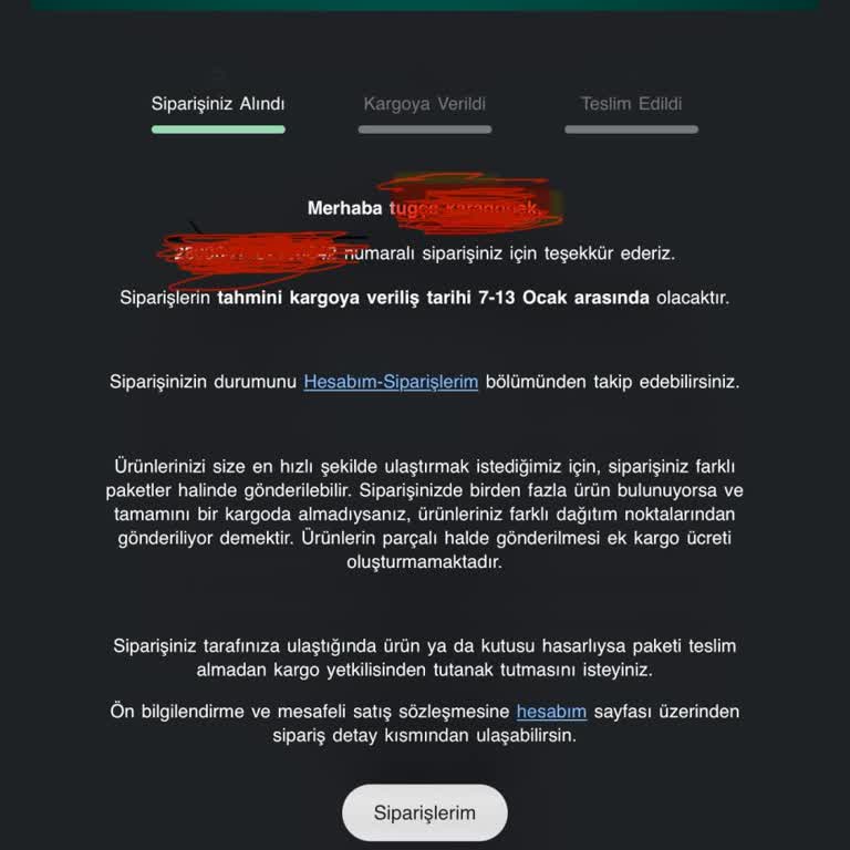 Lacoste Siparişim Neden Hala Gönderilmedi?