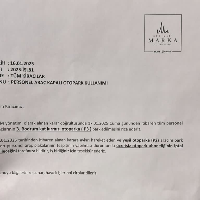 AVM Otopark Yönetimi Çalışanları Zora Sokuyor