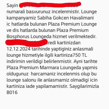 Yanıltıcı Bilgi Ve Hatalı İletişim: Lounge Giriş Sorunu