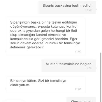 Yanlış Adrese Teslimat Ve İletişim Sorunları