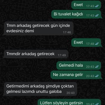 Eksik Ürün Ve Saygısız Hizmet Sorunu