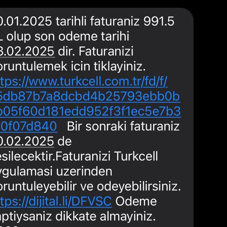 Yanlış Bilgilendirme Ve Beklenmedik Fatura Şoku
