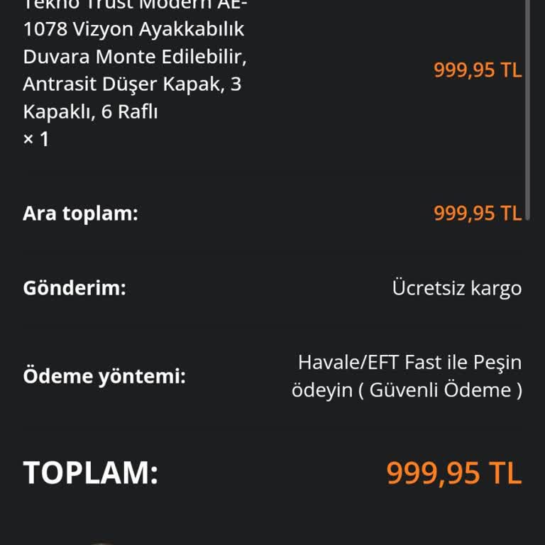 Ayakkabı Dolabı Siparişimde İade Sorunu Yaşıyorum