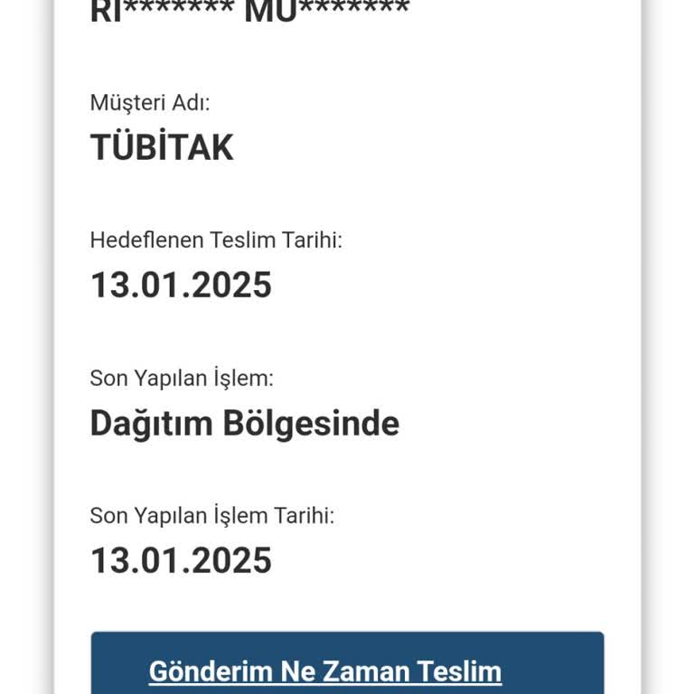 Kargo Teslim Edilmedi Müşteri Hizmetleri Ulaşılamıyor