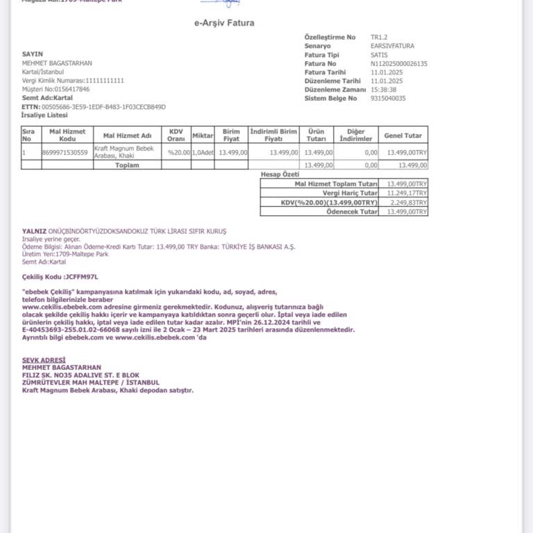 Kraft Bebek Arabası Teslimat Sorunu: Hepsijet Hayal Kırıklığı