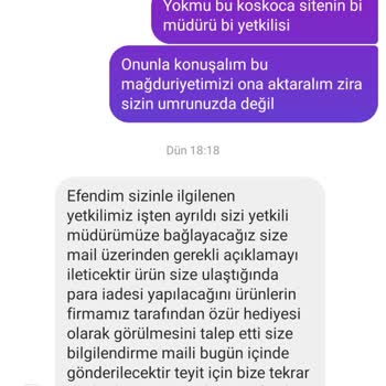 Sipariş Verdiğim Ürünler Teslim Edilmedi
