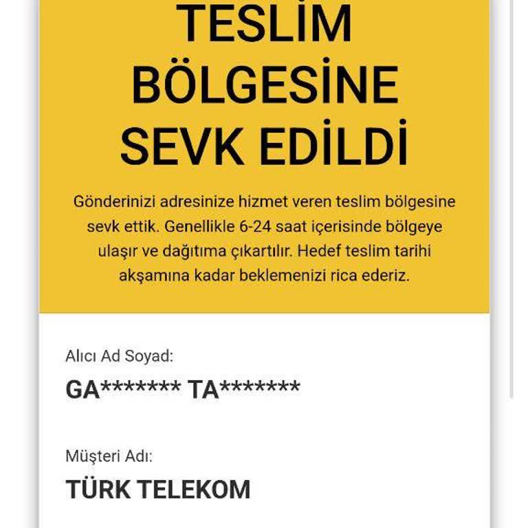 Türk Telekom Ve AGT Kurye Arasında Kaybolan Modem Teslimatı