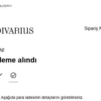 Stradivarius Teslim Edilmeyen Ürünleri İade Ediyor