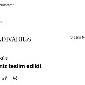 Stradivarius Teslim Edilmeyen Ürünleri İade Ediyor