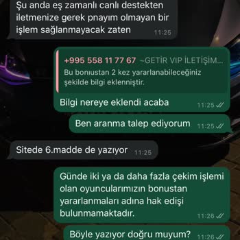 Getirbet'in Haksız Bonus İptali Ve Keyfi Kural Değişikliği