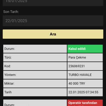 Gece Yarısı Para Çekme Sorunu Ve Canlı Destek Beklentisi