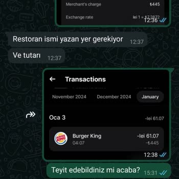 Havalimanı Burger King'de Kiosk Sorunu Ve İade Problemi