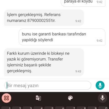 BTCTURK'te Para İadesi Sorunu