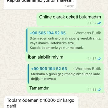 Yanıltıcı E-Ticaret Sitesi: İletişimsizlik Ve Engelleme Sorunu