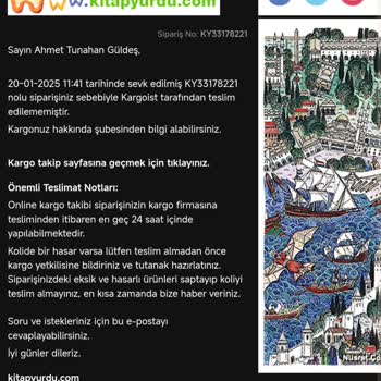 Kargo Şirketi İletişim Sorunları Ve Teslimat Gecikmesi