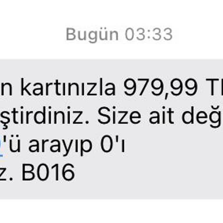 Kartımdan İzinsiz İşlem Ve Ulaşılmaz Müşteri Hizmeti