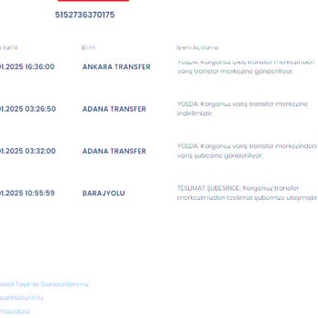 Sürekli Geciken Ve Yanlış İade Edilen Kargo Sorunu