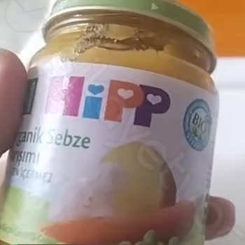 Hipp Kavanoz Mama Sebze Püresi!