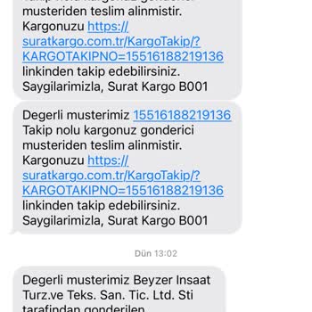 Kargo Firmasının İlgisizliği Ve İletişim Sorunları