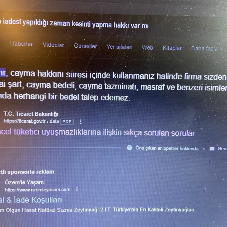 Kargo İptalinde Yaşanan Sorun Ve Tüketici Hakları İhlali