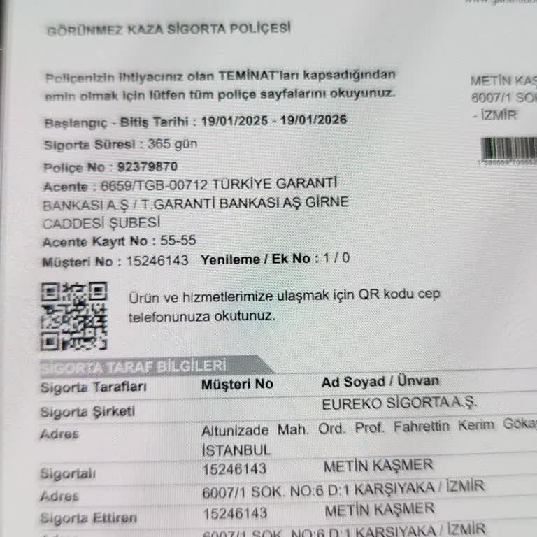İzinsiz Yenilenen Sigorta Ve İletişim Sorunu