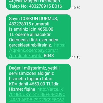 Arçelik Çamaşır Makinesi Ek Garanti Sorunu