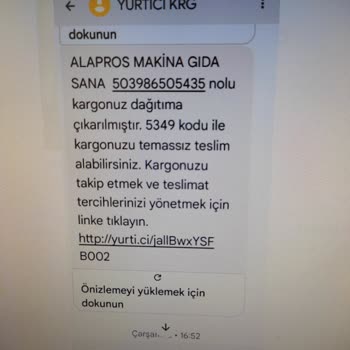 Kargo SMS Dolandırıcılığı Sorunu