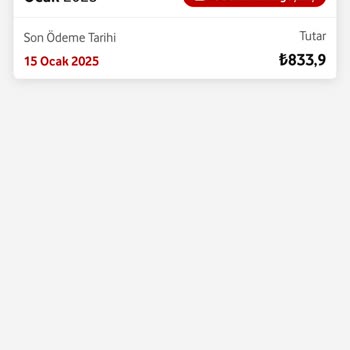 Vodafone Uygulaması İle Ödenmeyen Fatura Sorunu