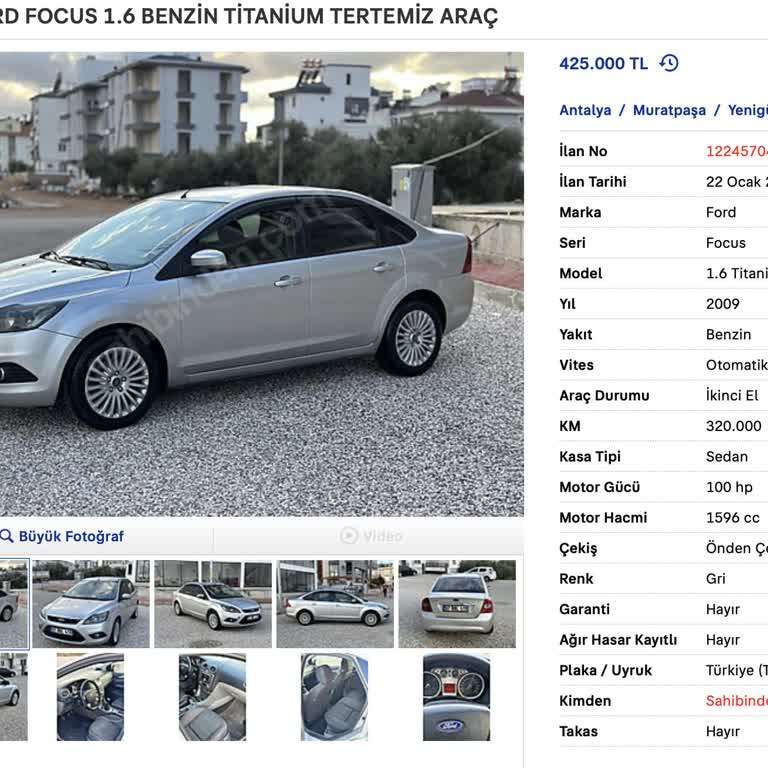 Yanlış İlan Seçeneği Ve Çözüm Eksikliği