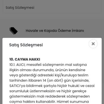Yasal Cayma Hakkı İhlali Ve Mağduriyet