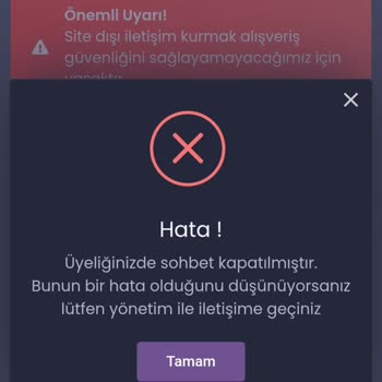 Hesap Kısıtlaması Ve Müşteri Hizmetleri Sorunu
