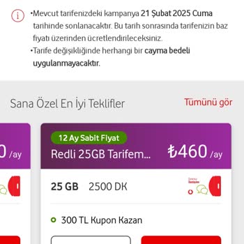 Uzun Süreli Sadakate Karşılık Yükselen Fiyatlar Ve Azalan GB