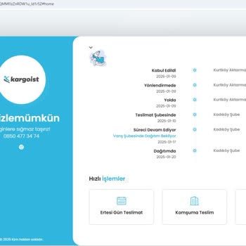 Kargoist İle Teslim Edilmeyen Ürün Ve İade Sorunu