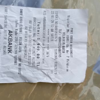Boş Gelen Kargo Ve İade Talebi