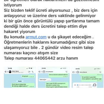 Armut.com'da Öğretmenlerin Hakları Gözetilmiyor